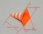 RC4WD 1/0 Scale Orange Rubber Traffic Cone (Glow in Dark)