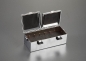 Chromed Plastic Tote Box Finished Type 1/10 with two doors
