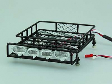 AMEWI Roof Rack with 4 LED´s D90