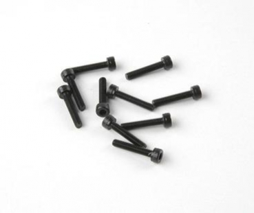 AXA087 M3x16mm Cab Head black (10pcs)