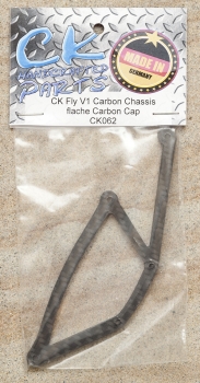 CK Fly V1 Carbon Chassis - flat Carbon Cap