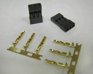 JR Servo-plug Goldweibchen 10 pcs.