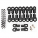 Traxxas Rod Ends, (16 long & 4 short) 3mm