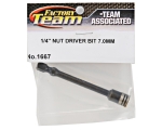 Factory Team 1/4" NUT Driver Bit 7,0 mm