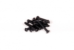 AXA0426 M2.6x15mm Hex Socket Tapping Button Head black (10pcs)