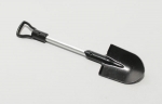 RC4WD Boulder Metal Scale Shovel with D-Grip (black)