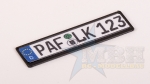 CK License plate EU 52x12