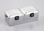 Chromed Plastic Tote Box Finished Type 1/10 with two doors