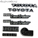 CustomCuts Toyota Land Cruiser FJ40 Embleme