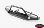 CCHand Solid Front Bumper fr Axial SCX10 II XJ (Schwarz)