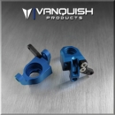 Axial Wraith Steering Knuckles Blue