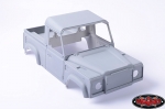 RC4WD 1/10 Land Rover Defender D90 Pick Up Hard Plastic Body Kit
