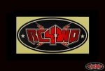 RC4WD Monster Size Logo Decal Red