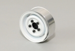 1.55 Landies Vintage Single Stamped Steel Beadlock Wheel (white)