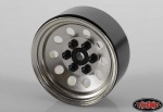 RC4WD Pro10 1.9" Steel Stamped Beadlock Wheel (Silver) (4 Stck)