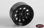 RC4WD Pro10 1.9" Steel Stamped Beadlock Wheel black (4 pieces)