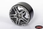 RC4WD Bombshell 1.9" Beadlock Wheel (Gunmetal)